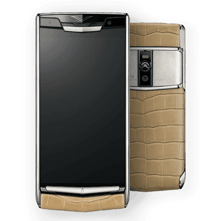 VERTU SIGNATURE TOUCH ALMOND ALLIGATOR
