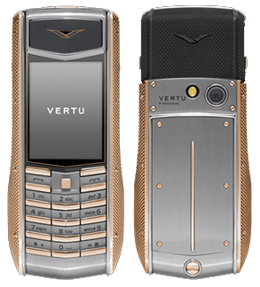 Ascent Ti Vertu Knurled red gold, red gold keys, knurled black rubber