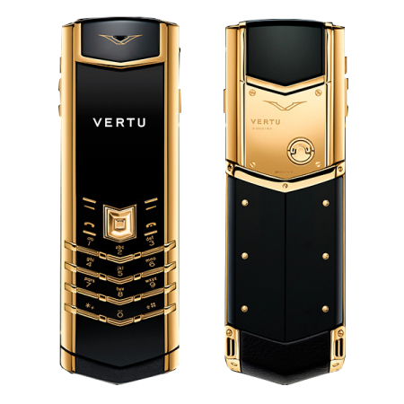  Vertu Signature S Design 18-каратное желтое золото