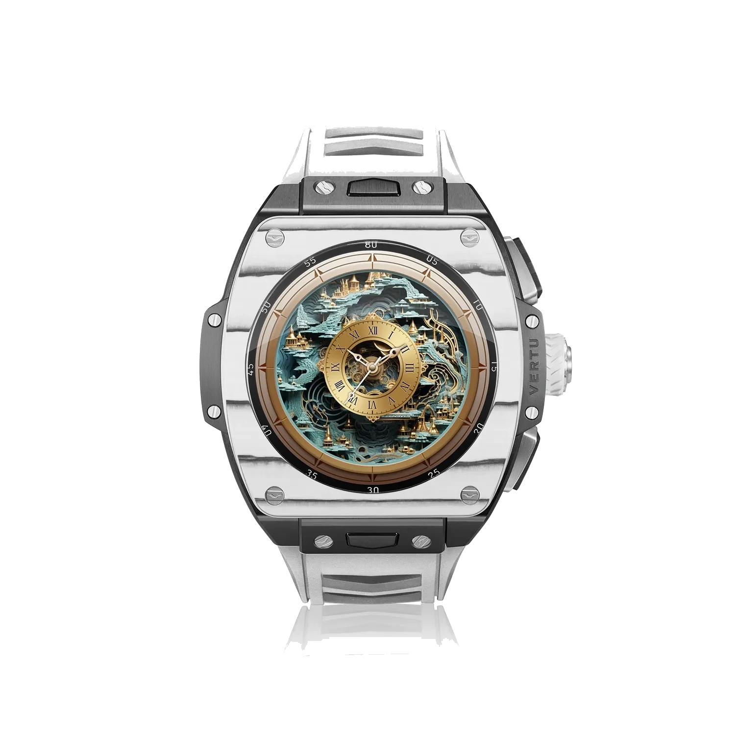 GRAND WATCH — Черно-белый карбон