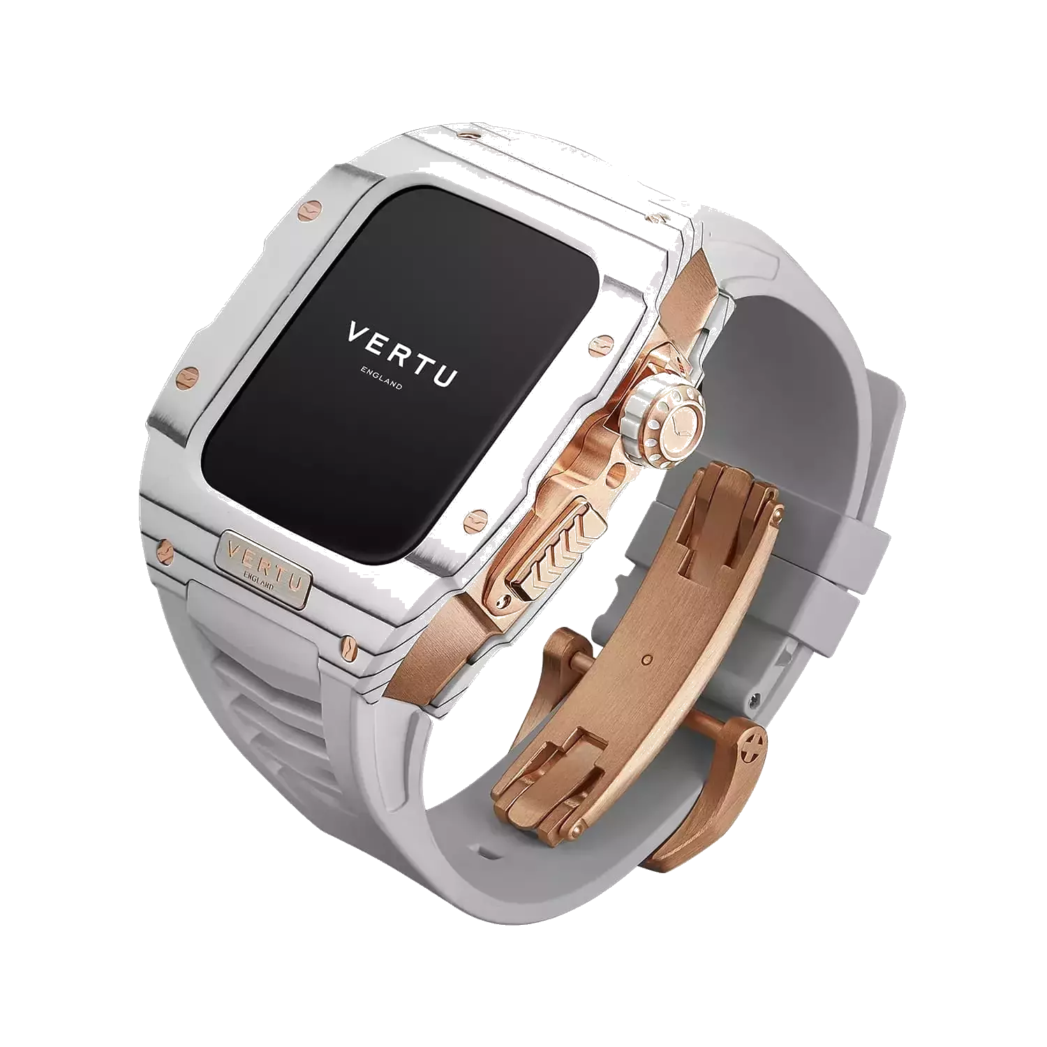 VERTU METAWATCH H1 white with gold (white strap)